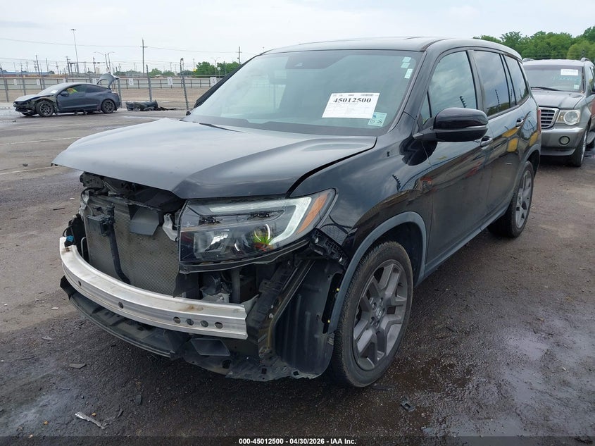 2022 Honda Passport VIN 5FNYF7H56NB001902 IAAI salvage auction — FRONT END, Salvage (Louisiana), sold $7,100 on 2026-07-13 (photo 2)