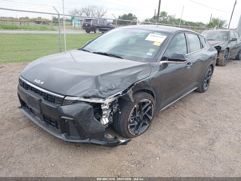 2025 Kia K4 VIN 3KPFW4DEXSE144414 IAAI salvage auction — FRONT END, Original (Texas), sold $14,650 on 2026-08-18 (photo 2)