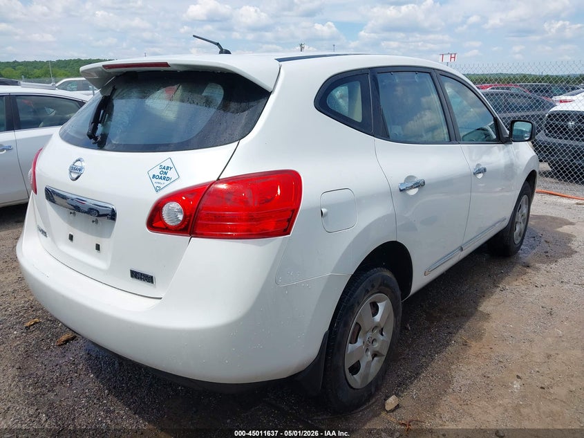 2013 Nissan Rogue VIN JN8AS5MT0DW517600 IAAI salvage auction — UNKNOWN, Clear (Oklahoma), sold $450 on 2026-07-07 (photo 4)