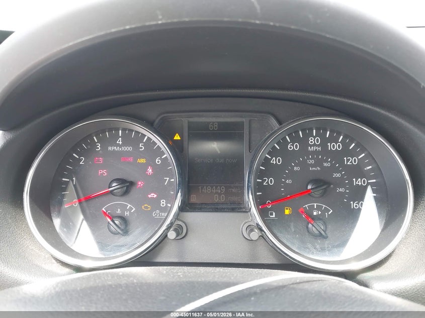 2013 Nissan Rogue VIN JN8AS5MT0DW517600 IAAI salvage auction — UNKNOWN, Clear (Oklahoma), sold $450 on 2026-07-07 (photo 7)