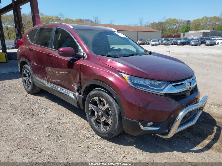 2018 Honda Cr-v VIN 2HKRW2H94JH678873 IAAI salvage auction — RIGHT SIDE, Salvage Title, sold $8,100 on 2026-07-25 (photo 1)