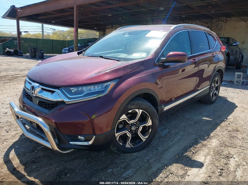 2018 Honda Cr-v VIN 2HKRW2H94JH678873 IAAI salvage auction — RIGHT SIDE, Salvage Title, sold $8,100 on 2026-07-25 (photo 2)