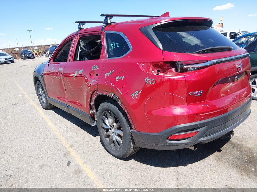 2016 Mazda Cx-9 VIN JM3TCBCY8G0109924 IAAI salvage auction — LEFT SIDE, Salvage (Colorado), sold $3,200 on 2026-09-10 (photo 3)