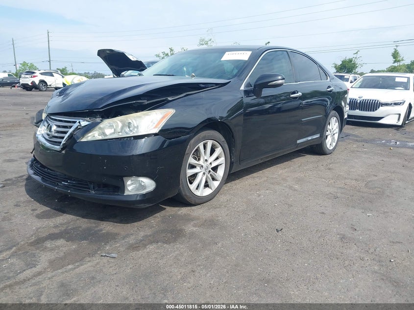 2011 Lexus ES VIN JTHBK1EG1B2451216 IAAI salvage auction — FRONT END, Rebuildable (Florida), sold $1,300 on 2026-07-14 (photo 2)