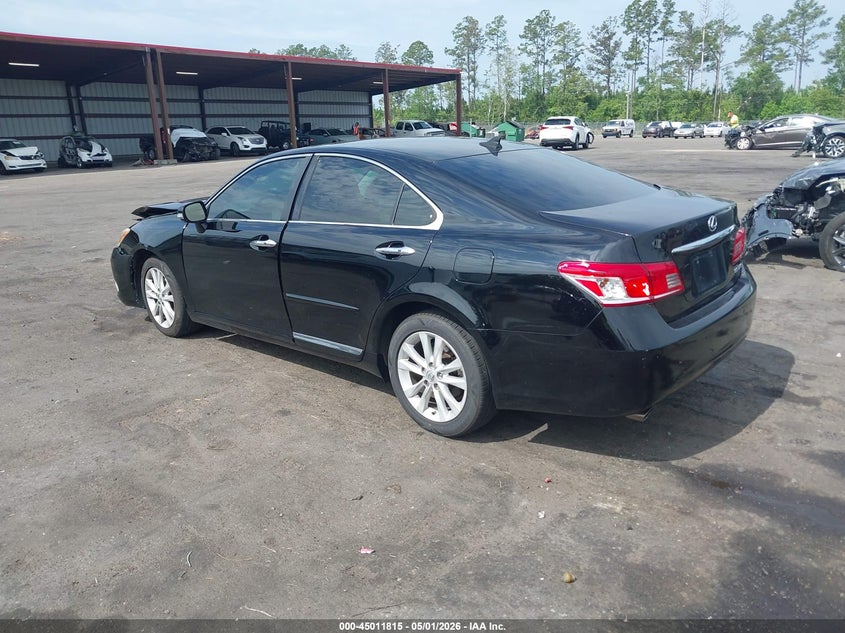 2011 Lexus ES VIN JTHBK1EG1B2451216 IAAI salvage auction — FRONT END, Rebuildable (Florida), sold $1,300 on 2026-07-14 (photo 3)