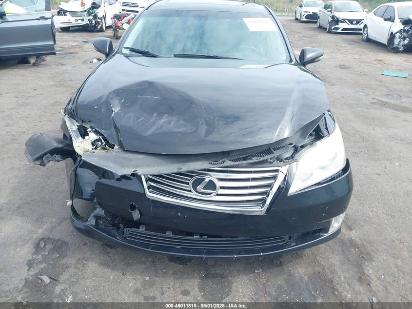 2011 Lexus ES VIN JTHBK1EG1B2451216 IAAI salvage auction — FRONT END, Rebuildable (Florida), sold $1,300 on 2026-07-14 (photo 6)
