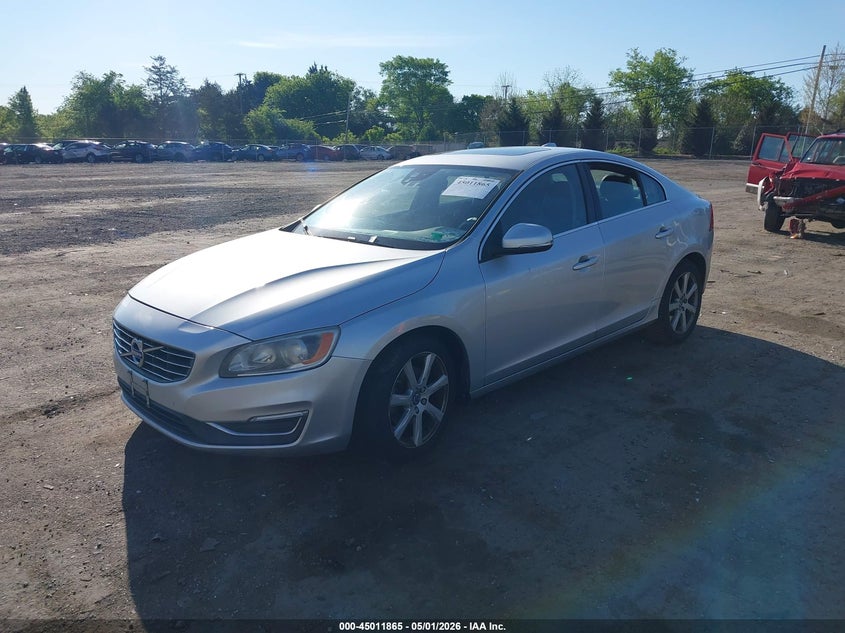 2016 Volvo S60 VIN YV126MFK7G2392264 IAAI salvage auction — THEFT, Wait Title, sold $650 on 2026-07-28 (photo 2)