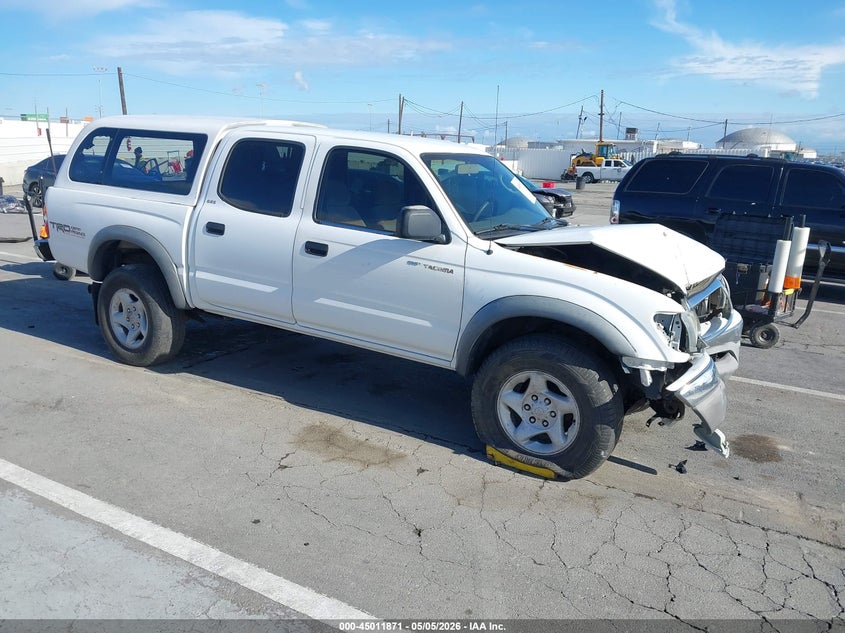 2004 Toyota Tacoma VIN 5TEGN92N14Z335416 IAAI salvage auction — FRONT & REAR, Salvage (California), sold $1,750 on 2026-07-08 (photo 1)