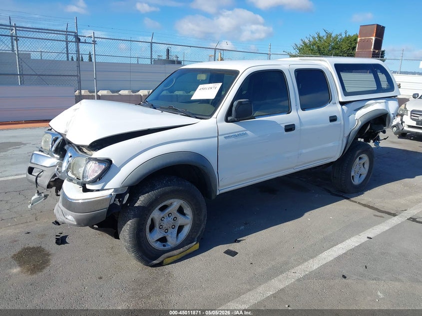 2004 Toyota Tacoma VIN 5TEGN92N14Z335416 IAAI salvage auction — FRONT & REAR, Salvage (California), sold $1,750 on 2026-07-08 (photo 2)