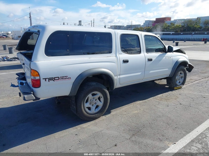 2004 Toyota Tacoma VIN 5TEGN92N14Z335416 IAAI salvage auction — FRONT & REAR, Salvage (California), sold $1,750 on 2026-07-08 (photo 4)