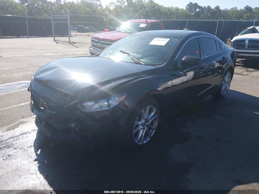2016 Mazda 6 VIN JM1GJ1V52G1425732 IAAI salvage auction — FRONT END, Salvage (South Carolina), sold $875 on 2026-07-29 (photo 2)