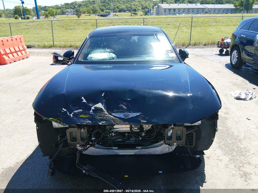 2023 Genesis G90 VIN KMTFC4SD6PU026082 IAAI salvage auction — FRONT END, Salvage (Missouri), sold $19,000 on 2026-07-14 (photo 6)