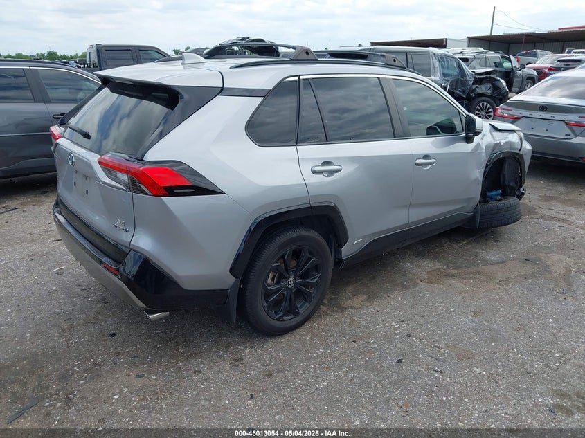 2022 Toyota Rav 4 VIN JTM16RFV1ND063814 IAAI salvage auction — FRONT END, Salvage Title, sold $10,100 on 2026-07-09 (photo 4)
