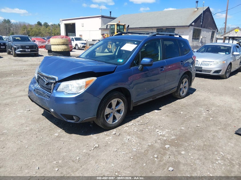 2015 Subaru Forester VIN JF2SJAKC9FH535083 IAAI salvage auction — FRONT END, Salvage (New Hampshire), sold $325 on 2026-07-22 (photo 2)