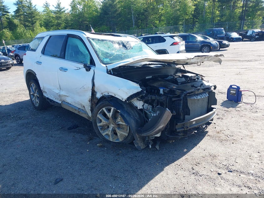 2021 Hyundai Palisade VIN KM8R4DHEXMU253288 IAAI salvage auction — ROLLOVER, Salvage (Massachusetts), sold $1,850 on 2026-07-17 (photo 1)