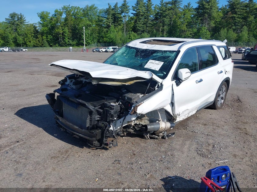 2021 Hyundai Palisade VIN KM8R4DHEXMU253288 IAAI salvage auction — ROLLOVER, Salvage (Massachusetts), sold $1,850 on 2026-07-17 (photo 2)
