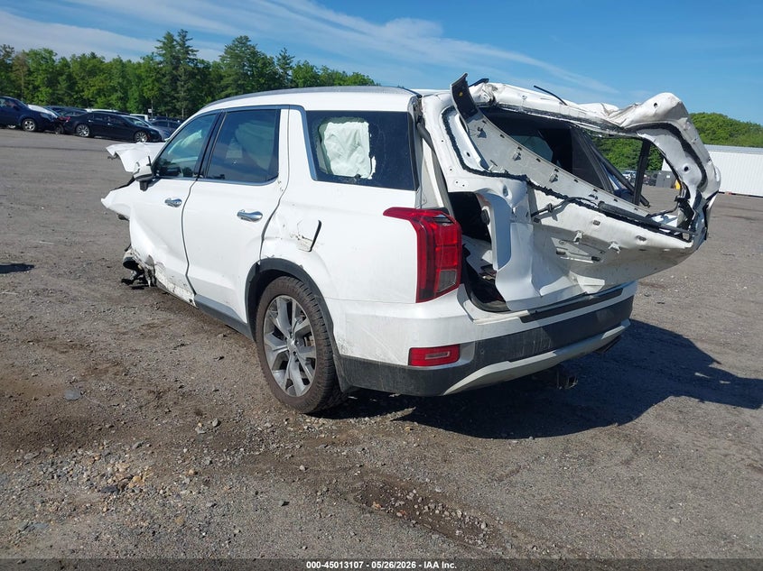 2021 Hyundai Palisade VIN KM8R4DHEXMU253288 IAAI salvage auction — ROLLOVER, Salvage (Massachusetts), sold $1,850 on 2026-07-17 (photo 3)