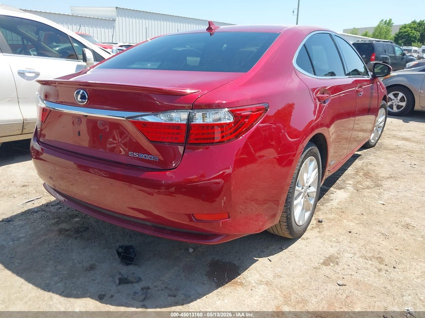 2013 Lexus ES VIN JTHBW1GG1D2037051 IAAI salvage auction — LEFT FRONT, Clear (Oklahoma), sold $4,050 on 2026-07-29 (photo 4)