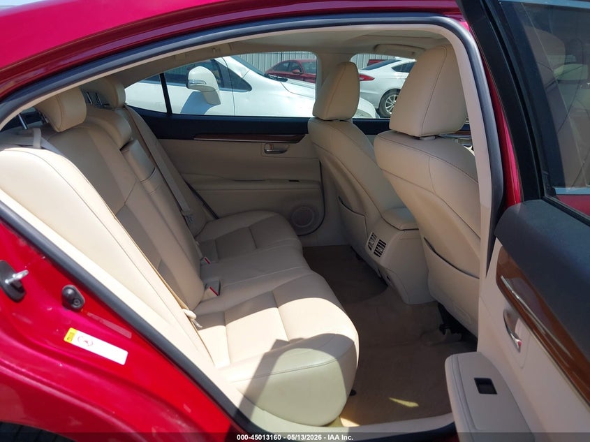 2013 Lexus ES VIN JTHBW1GG1D2037051 IAAI salvage auction — LEFT FRONT, Clear (Oklahoma), sold $4,050 on 2026-07-29 (photo 8)