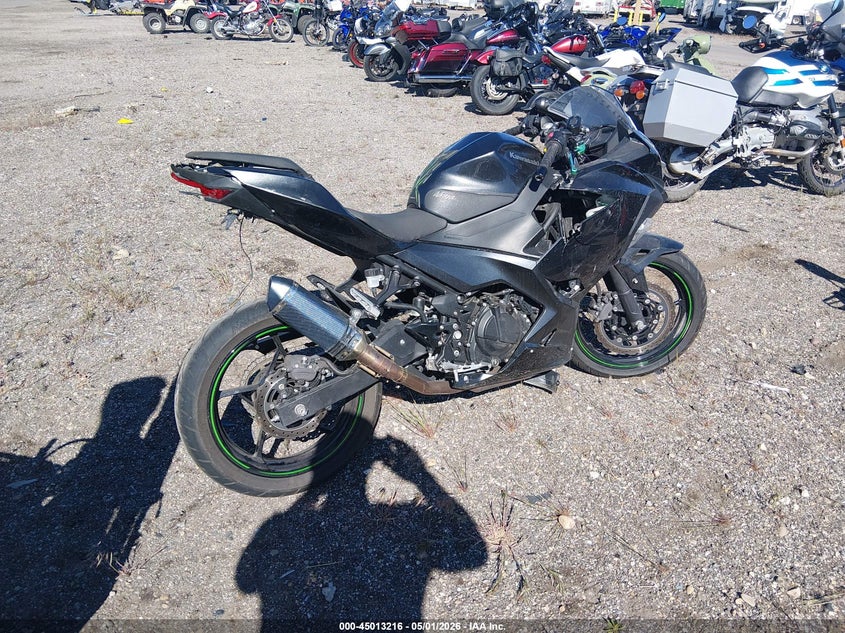 2023 Kawasaki Ninja VIN JKAEXKH1XPDAP5296 IAAI salvage auction — FRONT END, Salvage (Utah), sold $1,050 on 2026-07-08 (photo 4)