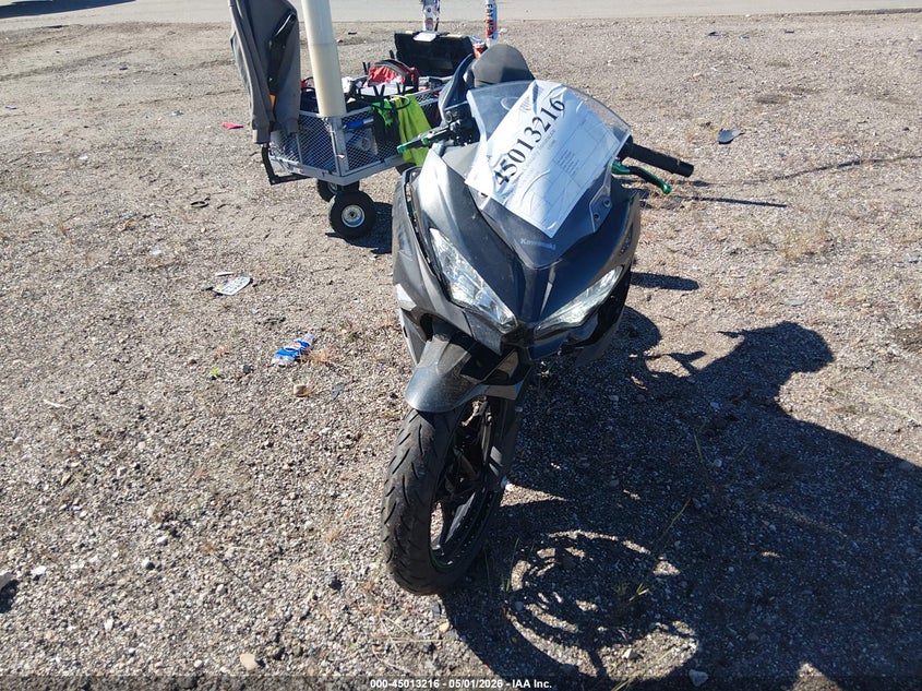 2023 Kawasaki Ninja VIN JKAEXKH1XPDAP5296 IAAI salvage auction — FRONT END, Salvage (Utah), sold $1,050 on 2026-07-08 (photo 5)