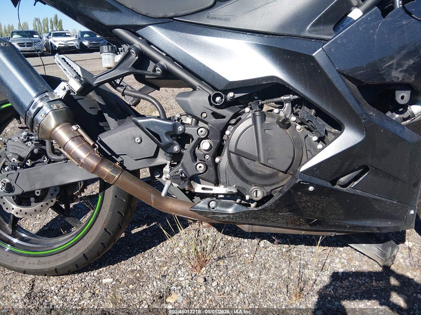 2023 Kawasaki Ninja VIN JKAEXKH1XPDAP5296 IAAI salvage auction — FRONT END, Salvage (Utah), sold $1,050 on 2026-07-08 (photo 8)