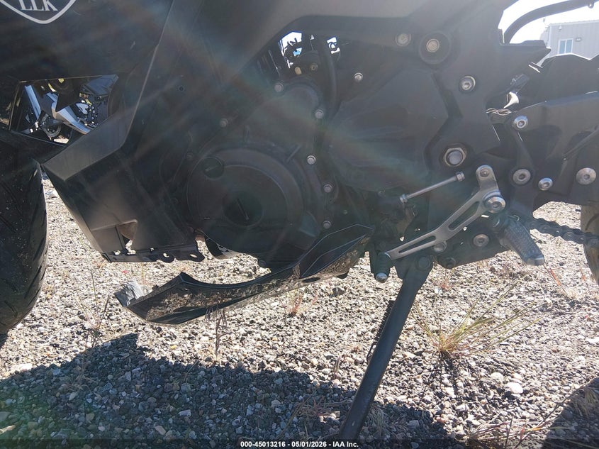 2023 Kawasaki Ninja VIN JKAEXKH1XPDAP5296 IAAI salvage auction — FRONT END, Salvage (Utah), sold $1,050 on 2026-07-08 (photo 9)