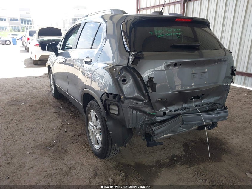 2019 Chevrolet Trax VIN KL7CJLSB0KB920497 IAAI salvage auction — REAR END, Original (Texas), sold $4,050 on 2026-07-14 (photo 3)