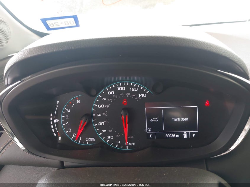 2019 Chevrolet Trax VIN KL7CJLSB0KB920497 IAAI salvage auction — REAR END, Original (Texas), sold $4,050 on 2026-07-14 (photo 7)