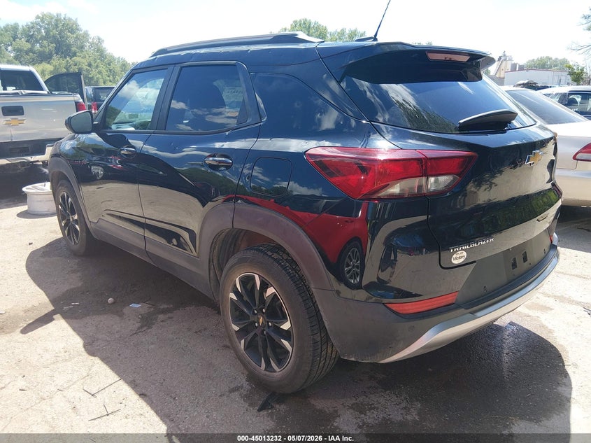 2021 Chevrolet Trailblazer VIN KL79MPS29MB017020 IAAI salvage auction — HAIL, Salvage (Kansas), sold $5,950 on 2026-07-08 (photo 3)