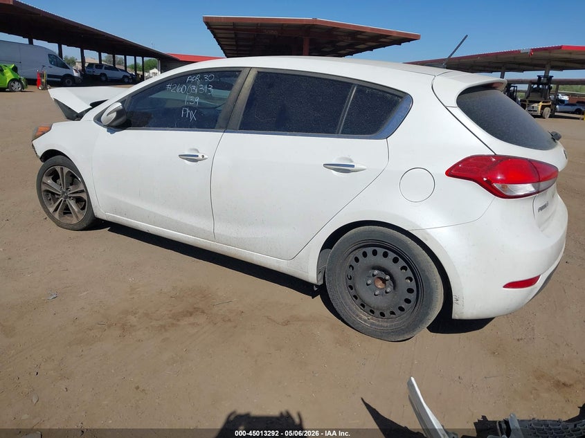 2016 Kia Forte VIN KNAFX5A82G5631205 IAAI salvage auction — FRONT END, Salvage (Arizona), sold $200 on 2026-07-28 (photo 3)