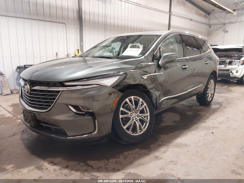 2023 Buick Enclave VIN 5GAEVBKWXPJ193249 IAAI salvage auction — FRONT END, Regular (South Dakota), sold $10,600 on 2026-07-17 (photo 2)