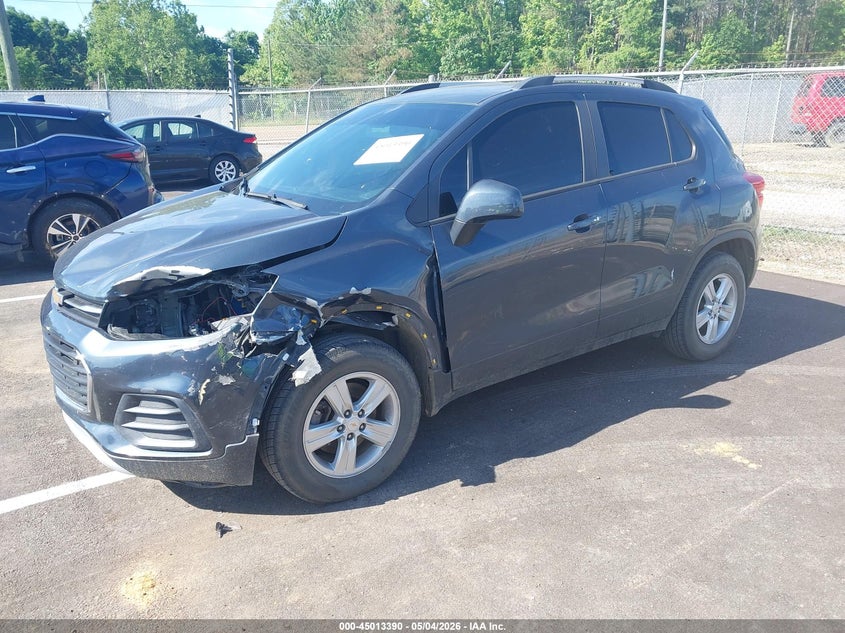 2021 Chevrolet Trax VIN KL7CJPSB0MB342878 IAAI salvage auction — LEFT FRONT, Salvage (Mississippi), sold $2,300 on 2026-07-16 (photo 2)
