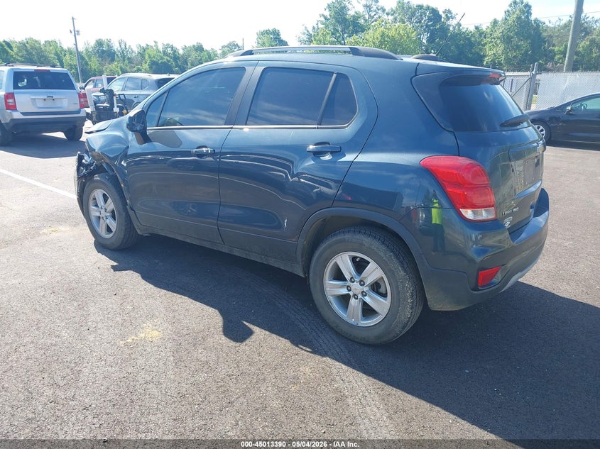 2021 Chevrolet Trax VIN KL7CJPSB0MB342878 IAAI salvage auction — LEFT FRONT, Salvage (Mississippi), sold $2,300 on 2026-07-16 (photo 3)
