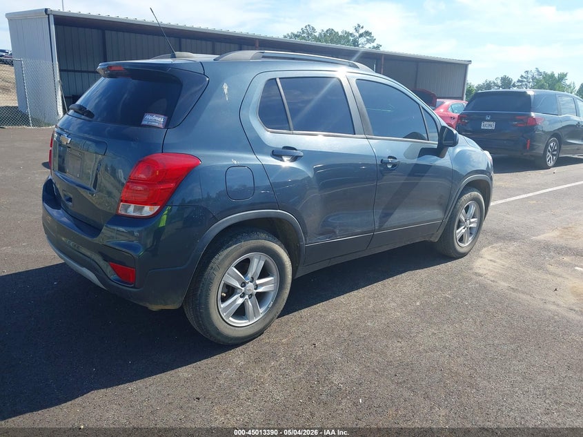 2021 Chevrolet Trax VIN KL7CJPSB0MB342878 IAAI salvage auction — LEFT FRONT, Salvage (Mississippi), sold $2,300 on 2026-07-16 (photo 4)