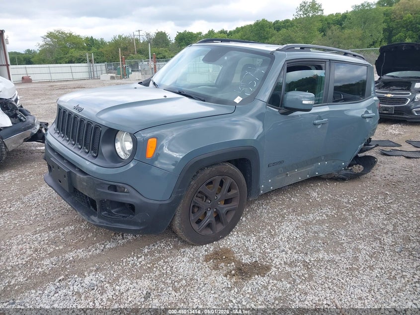 2018 Jeep Renegade VIN ZACCJBBBXJPJ19574 IAAI salvage auction — LEFT SIDE, Salvage (Ohio), sold $975 on 2026-07-22 (photo 2)