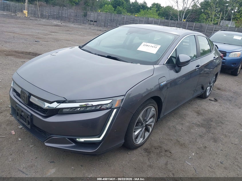 2018 Honda Clarity VIN JHMZC5F14JC021654 IAAI salvage auction — REAR END, Salvage (Massachusetts), sold $6,450 on 2026-07-17 (photo 2)