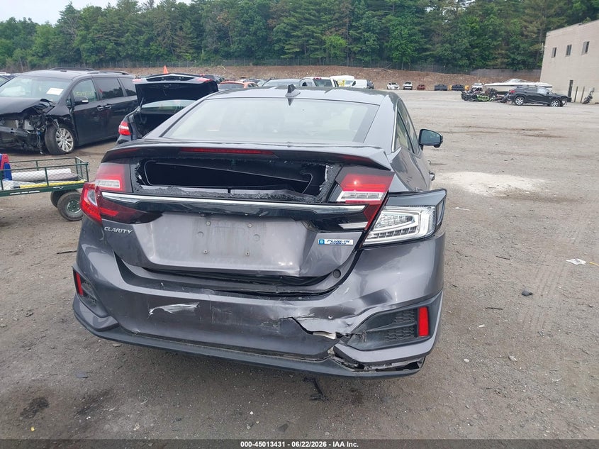 2018 Honda Clarity VIN JHMZC5F14JC021654 IAAI salvage auction — REAR END, Salvage (Massachusetts), sold $6,450 on 2026-07-17 (photo 6)