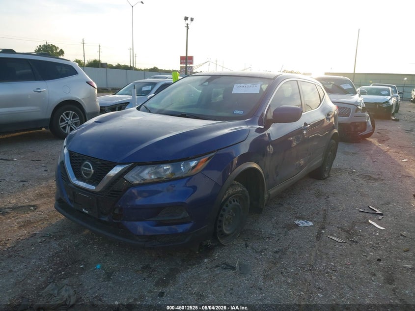 2020 Nissan Rogue VIN JN1BJ1CV6LW266100 IAAI salvage auction — LEFT & RIGHT, Original (Texas), sold $1,200 on 2026-07-29 (photo 2)