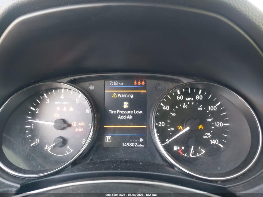2020 Nissan Rogue VIN JN1BJ1CV6LW266100 IAAI salvage auction — LEFT & RIGHT, Original (Texas), sold $1,200 on 2026-07-29 (photo 7)