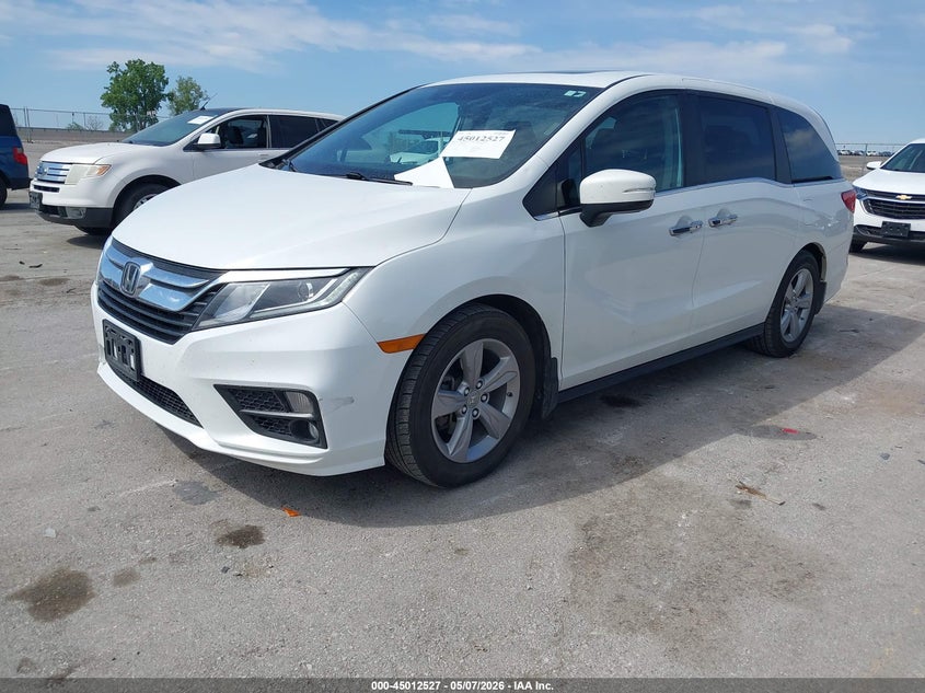 2020 Honda Odyssey VIN 5FNRL6H76LB061894 IAAI salvage auction — HAIL, Salvage (Iowa), sold $7,300 on 2026-07-28 (photo 2)