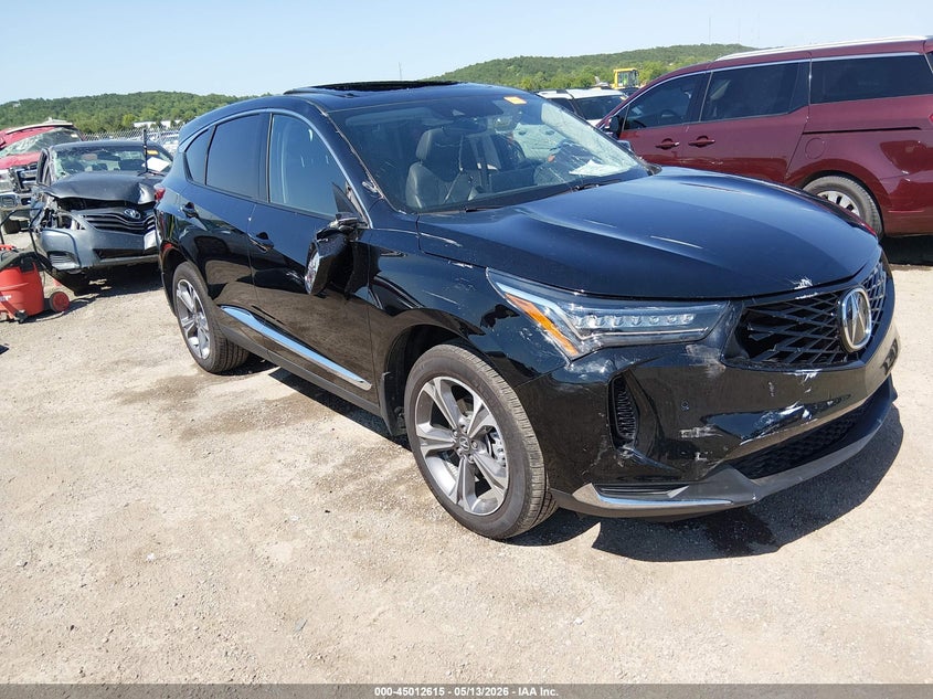 2025 Acura Rdx VIN 5J8TC2H5XSL020758 IAAI salvage auction — LEFT & RIGHT, Clear (Oklahoma), sold $16,800 on 2026-07-28 (photo 1)