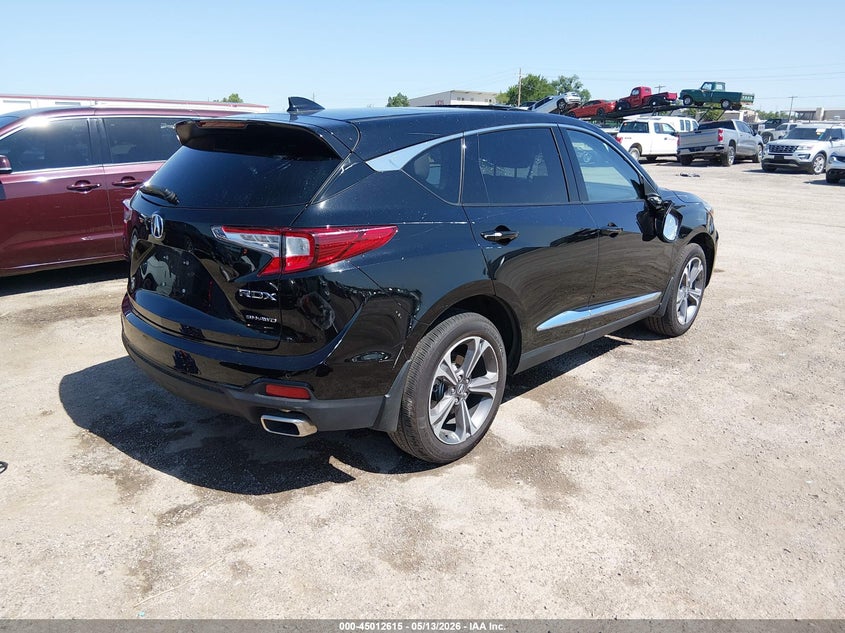 2025 Acura Rdx VIN 5J8TC2H5XSL020758 IAAI salvage auction — LEFT & RIGHT, Clear (Oklahoma), sold $16,800 on 2026-07-28 (photo 4)