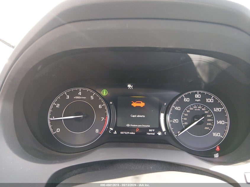2025 Acura Rdx VIN 5J8TC2H5XSL020758 IAAI salvage auction — LEFT & RIGHT, Clear (Oklahoma), sold $16,800 on 2026-07-28 (photo 7)