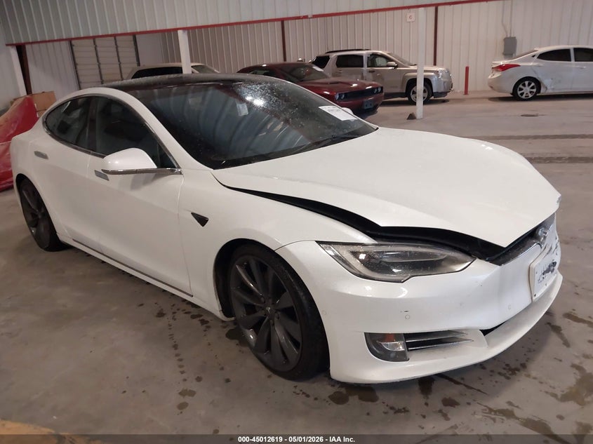 2017 Tesla Model s VIN 5YJSA1E19HF223292 IAAI salvage auction — FRONT END, Salvage (Texas), sold $4,550 on 2026-07-09 (photo 1)