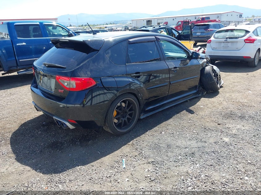 2013 Subaru Impreza wrx VIN JF1GR8H62DL215885 IAAI salvage auction — RIGHT FRONT, Bill Of Sale (Washington), sold $2,950 on 2026-07-21 (photo 4)