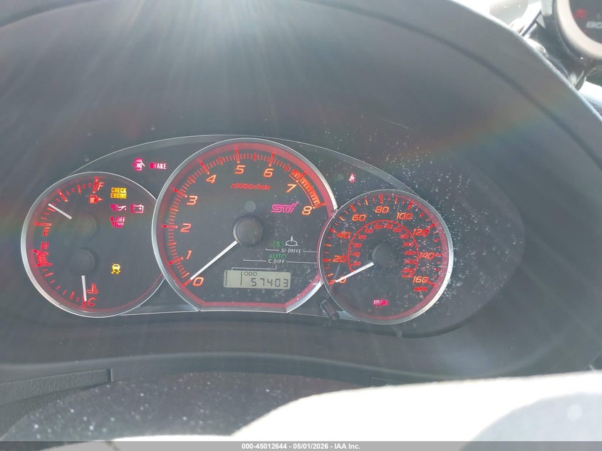 2013 Subaru Impreza wrx VIN JF1GR8H62DL215885 IAAI salvage auction — RIGHT FRONT, Bill Of Sale (Washington), sold $2,950 on 2026-07-21 (photo 7)