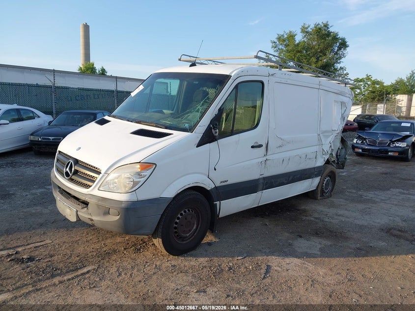2012 Mercedes-benz Sprinter VIN WD3PE7CC9C5615016 IAAI salvage auction — REAR END, Salvage (Pennsylvania), sold $975 on 2026-07-31 (photo 2)