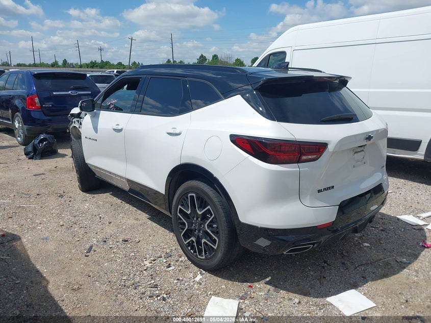 2024 Chevrolet Blazer VIN 3GNKBERS3RS278330 IAAI salvage auction — FRONT END, Original (Texas), sold $11,550 on 2026-07-09 (photo 3)