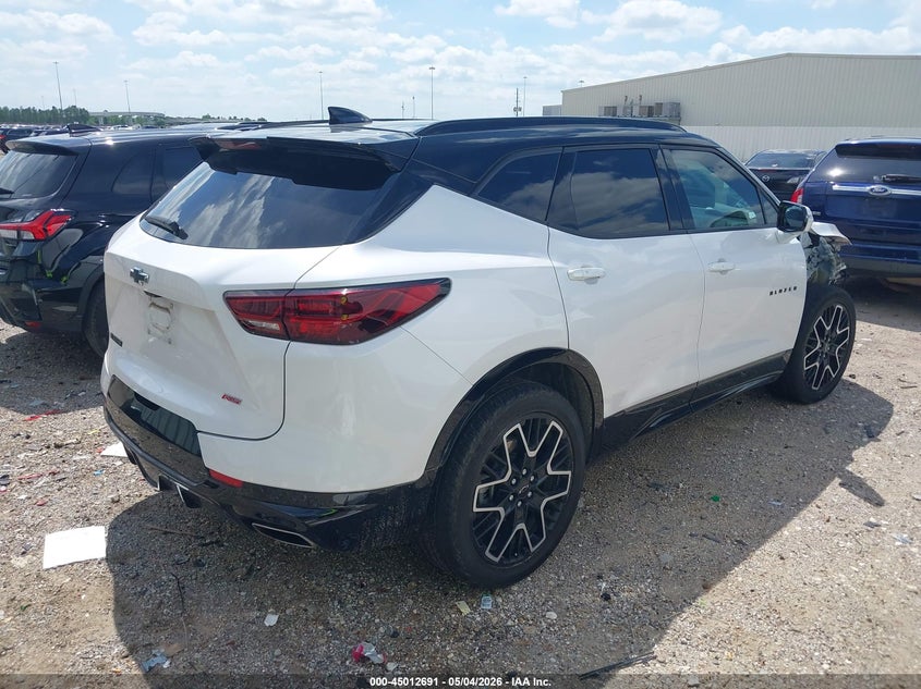 2024 Chevrolet Blazer VIN 3GNKBERS3RS278330 IAAI salvage auction — FRONT END, Original (Texas), sold $11,550 on 2026-07-09 (photo 4)
